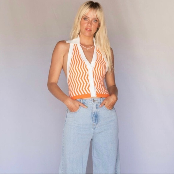 ShopResurrection Knit Halter Top / Vest - Picture 3 of 6